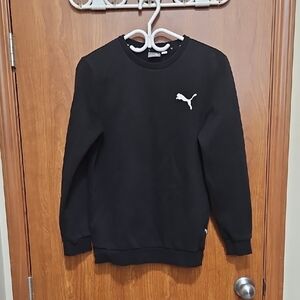 Puma Men's Black Crewneck Sweater